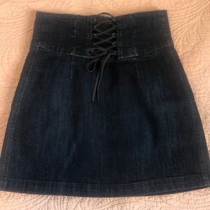 Denim skirt